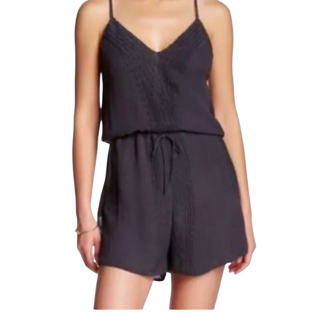 Iro Omalys Playsuit‎ in Black Romper Jumpsuit S